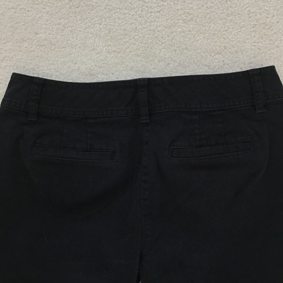 WHBM BLACK CROP LEG PANTS SIZE 6 - Picture 4 of 7